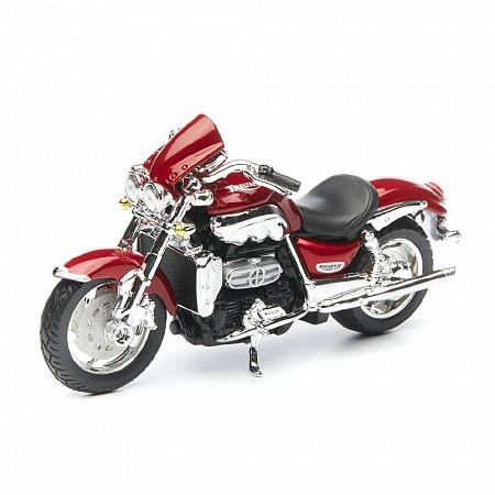 На картинке изображен Мотоцикл Bburago 1:18 Triumph Rocket III (18-51000/18-51039) Мотоцикл Bburago 1:18 Triumph Rocket III (18-51000/18-51039)
