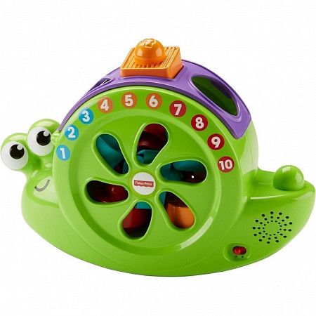 На картинке изображен Сортер Fisher Price Улитка FRB84 Сортер Fisher Price Улитка FRB84