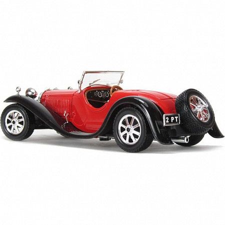 Коллекционная машина Bburago 1:24 Bugatti Type 55 (18-22027) red