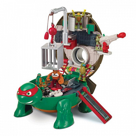 На картинке изображен Игровой микро набор Playmates Черепашки-ниндзя Рафаэль на крыше 87814 Игровой микро набор Playmates Черепашки-ниндзя Рафаэль на крыше 87814