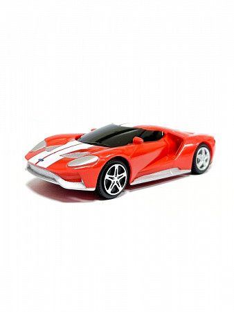 Машинка Bburago 1:43 Ford GT (18-30524) red