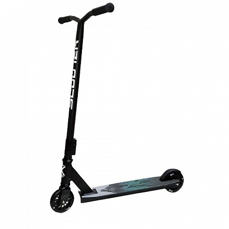 На картинке изображен Самокат трюковой WX WX-ST Fun 2285 black Самокат трюковой WX WX-ST Fun 2285 black