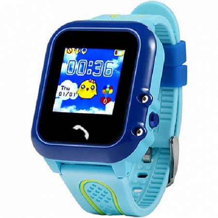 Смарт часы детские Wonlex Smart Baby Watch GW400E blue