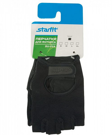 Перчатки для фитнеса Starfit SU-114 black