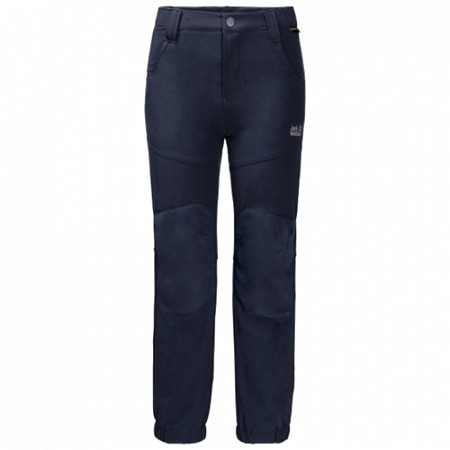 На картинке изображен Брюки детские Jack Wolfskin Rascal Winter Pants Kids midnight blue Брюки детские Jack Wolfskin Rascal Winter Pants Kids midnight blue