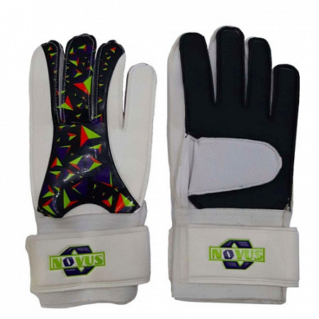 Перчатки вратарские Novus NFG-02 white/black