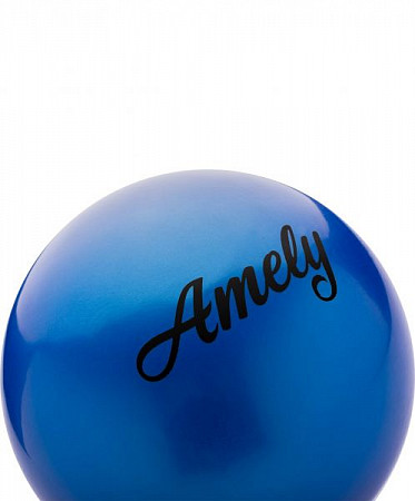 Мяч для художественной гимнастики Amely AGB-101 15 см blue