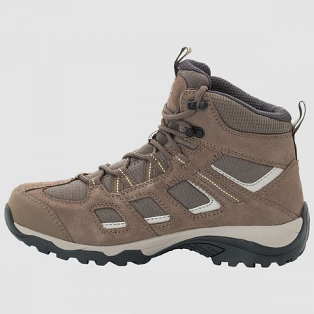 На картинке изображен Ботинки женские Jack Wolfskin Vojo Hike 2 Texapore Mid W siltstone Ботинки женские Jack Wolfskin Vojo Hike 2 Texapore Mid W siltstone