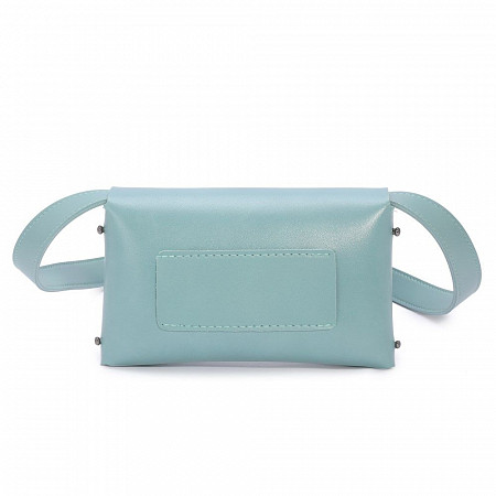 Поясная сумка женская Ors Oro OMS-0150 grey-blue