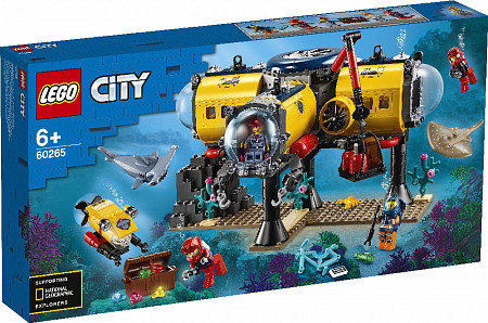 Конструктор LEGO City Океан: исследовательская база 60265