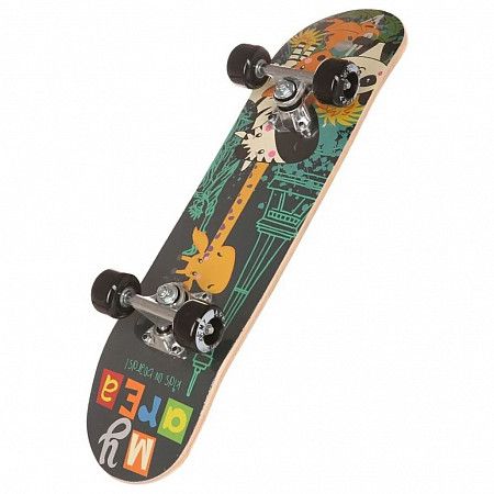 Скейтборд My Area 24 Safari The black
