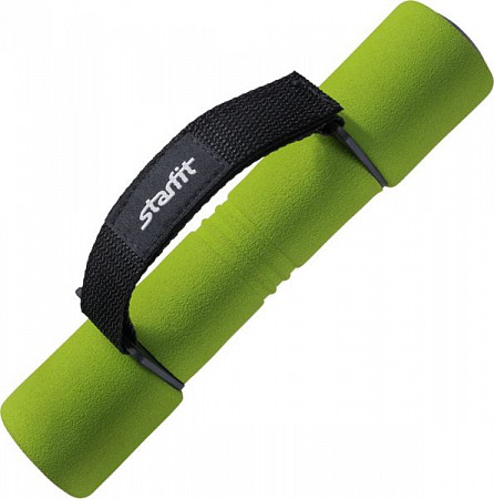 Гантель неопреновая Starfit DB-203 1,5 кг green