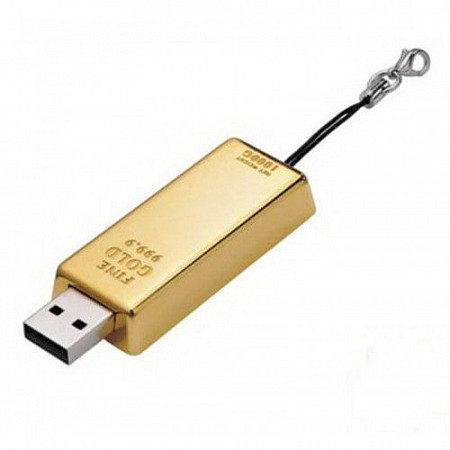 Флешка 16 Gb 1Z38760016 Gold