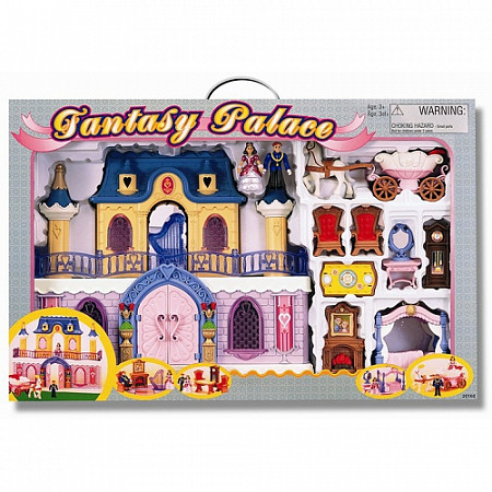 Игрушка Keenway Набор:" Fantasy Palace "- дворец с каретой и предметами 20160