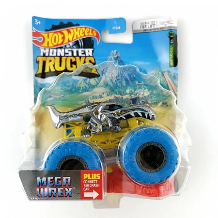 Машинка Hot Wheels Монстр Трак Mega Wrex 3/75 (FYJ44 HHG63) коллекция 2022