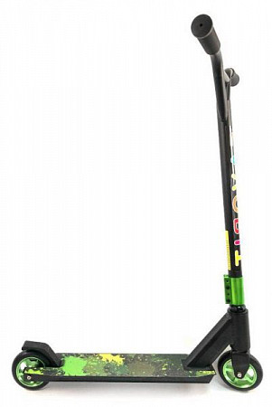 На картинке изображен Самокат Favorit Трюковый S00187-1 Green/Black Самокат Favorit Трюковый S00187-1 Green/Black
