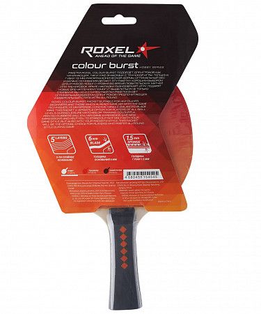 Ракетка для настольного тенниса Roxel Colour Burst коническая