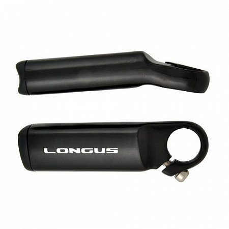 Рожки руля Longus Ergo 3 Al 110 мм (Black) 398248