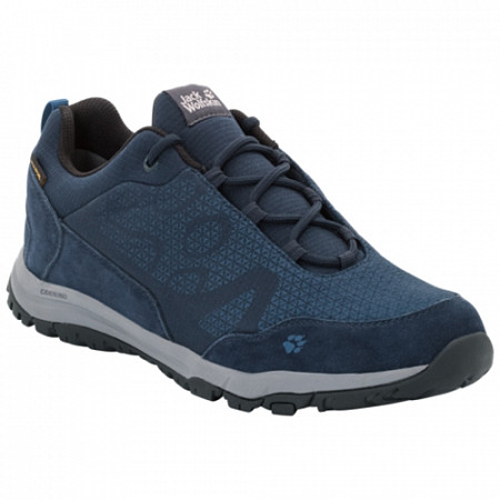 На картинке изображен Полуботинки мужские Jack Wolfskin Activate Xt Texapore Low M night blue Полуботинки мужские Jack Wolfskin Activate Xt Texapore Low M night blue