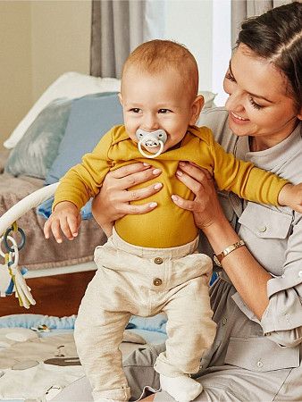 Пустышка силиконовая ортодонтическая Canpol babies Exotic Animals 6-18 мес., 2 шт. (23/921_grey)