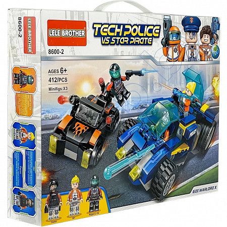 Конструктор UniToys Tech Police vs Star Pirate (8600-2)