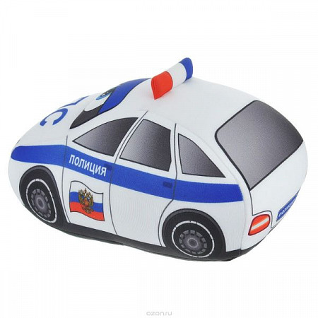 Игрушка-антистресс СмолТойс "Служебная машина. Полиция" 2799/БЕЛ/23