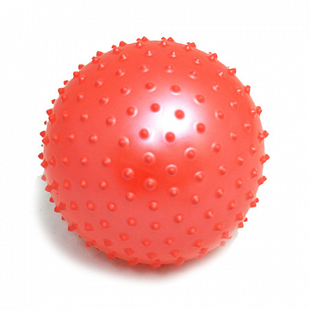 Мячик массажный KPVC 4 д-15 см red
