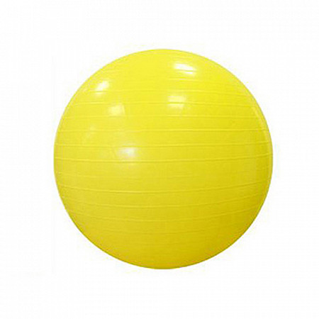 Мяч гимнастический, для фитнеса (фитбол) 65 см 601114-1 yellow