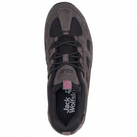 Полуботинки женские Jack Wolfskin Vojo Hike 2 Texapore Low W Dark steel/black
