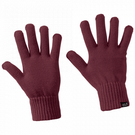 На картинке изображен Перчатки мужские Jack Wolfskin Milton Glove fall red Перчатки мужские Jack Wolfskin Milton Glove fall red