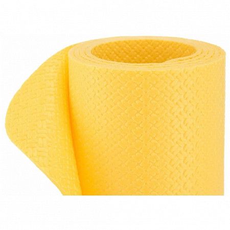 Гимнастический коврик для йоги, фитнеса Isolon Yoga Asana (1800х600х4мм) yellow