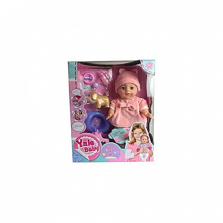Кукла PlaySmart Пупс YL1820G pink