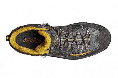 Ботинки для треккинга Asolo TPS Equalon Gv evo graphite/mineral yellow