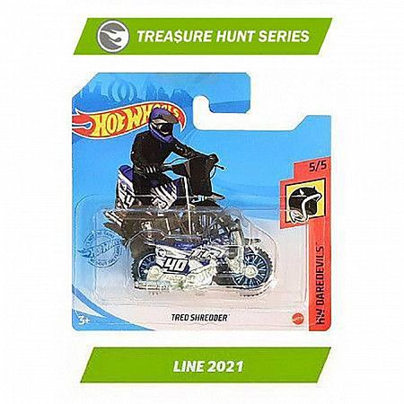 Мотоцикл Hot Wheels Базовой коллекции Tred Shredder 136/250 (5785 GTC92)
