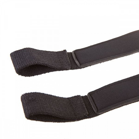 Ремешки для поднятия тяжестей NWS-259 хлопок black