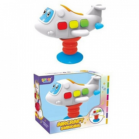 Музыкальная детская игрушка Самолетик 999-139B