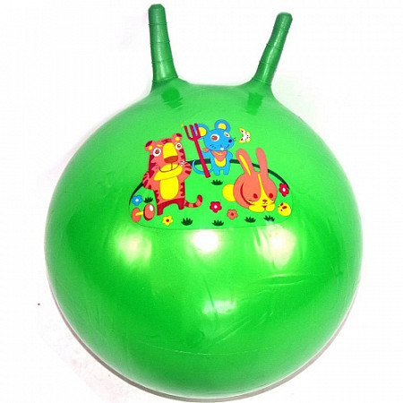Мяч с рогами Ausini VT18-11138 green