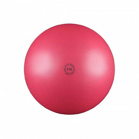 Мяч для художественной гимнастики Нужный спорт FIG металлик с блестками 19 см AB2801В pink