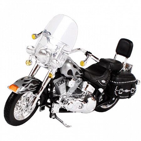 Мотоцикл Maisto 1:18 Harley Davidson 2002 FLSTC Heritage Softail Classic (31360)