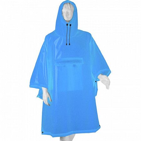 На картинке изображен Дождевик-пончо BTrace Rain Compact (V0632) light blue Дождевик-пончо BTrace Rain Compact (V0632) light blue