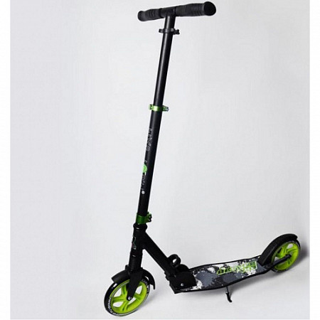 Самокат детский Explore Degree Super Black/Green