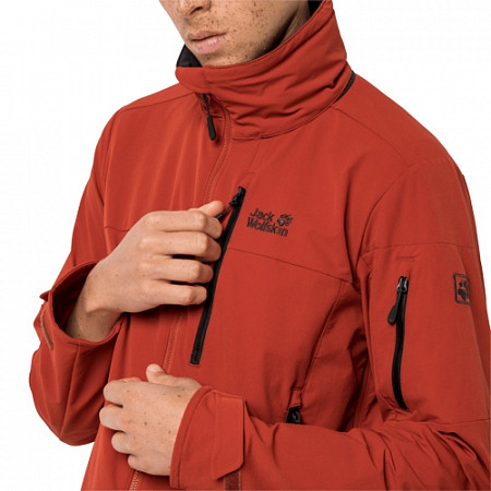Куртка ветрозащитная мужская Jack Wolfskin Edward Peak Jkt M mexican pepper