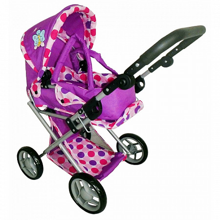 На картинке изображен Коляска для кукол Melogo 9346-2 Коляска для кукол Melogo 9346-2