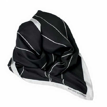 Шелковый платок Scherrer Lady Black SFL305