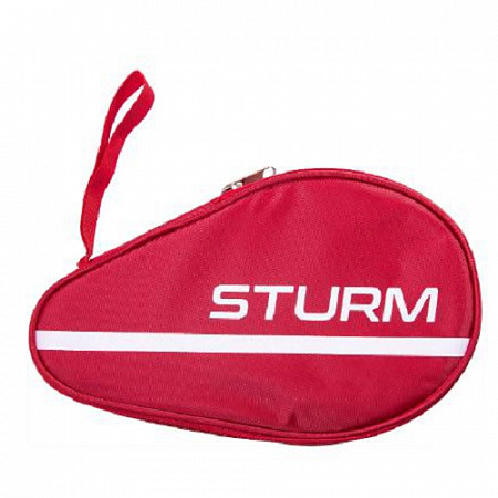 Чехол для ракетки настольного тенниса Sturm Для одной ракетки CS-01 Red
