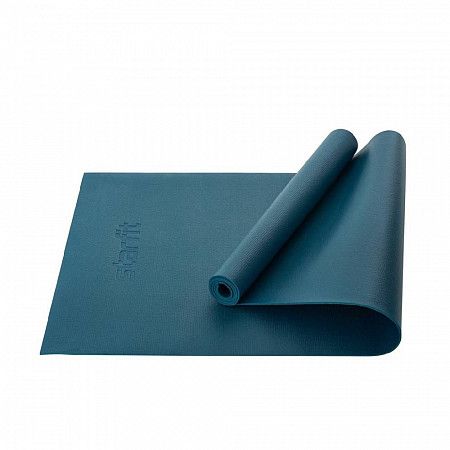На картинке изображен Коврик для йоги и фитнеса STARFIT FM-103 PVC HD 173x61х0,4 см cold ocean Коврик для йоги и фитнеса STARFIT FM-103 PVC HD 173x61х0,4 см cold ocean