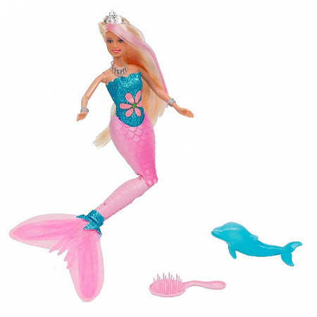 Кукла Defa Lucy Русалка с дельфином  8243
