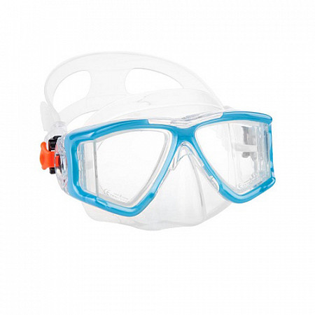 Маска детская Mad Wave Panoramic mask junior blue