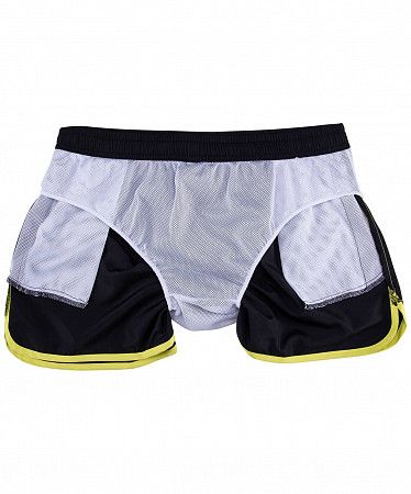 Шорты для плавания 25Degrees Station Black/Lime 25D21-008-A полиэстер