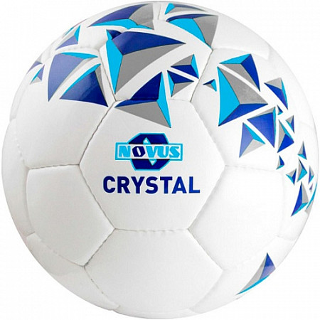 Мяч футбольный Novus Crystal 5р white/blue